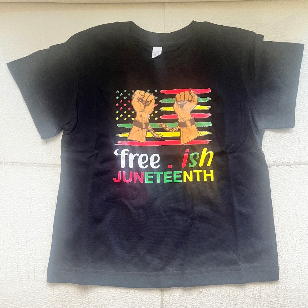 Juneteenth T Shirt, Kids size 4 -5 , Free-ish, Super Soft